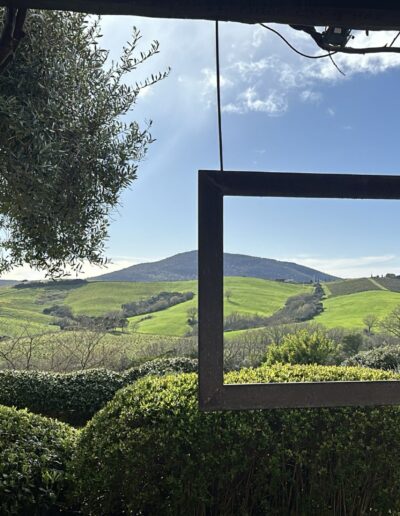 Panorama toscana maremma Capalbio